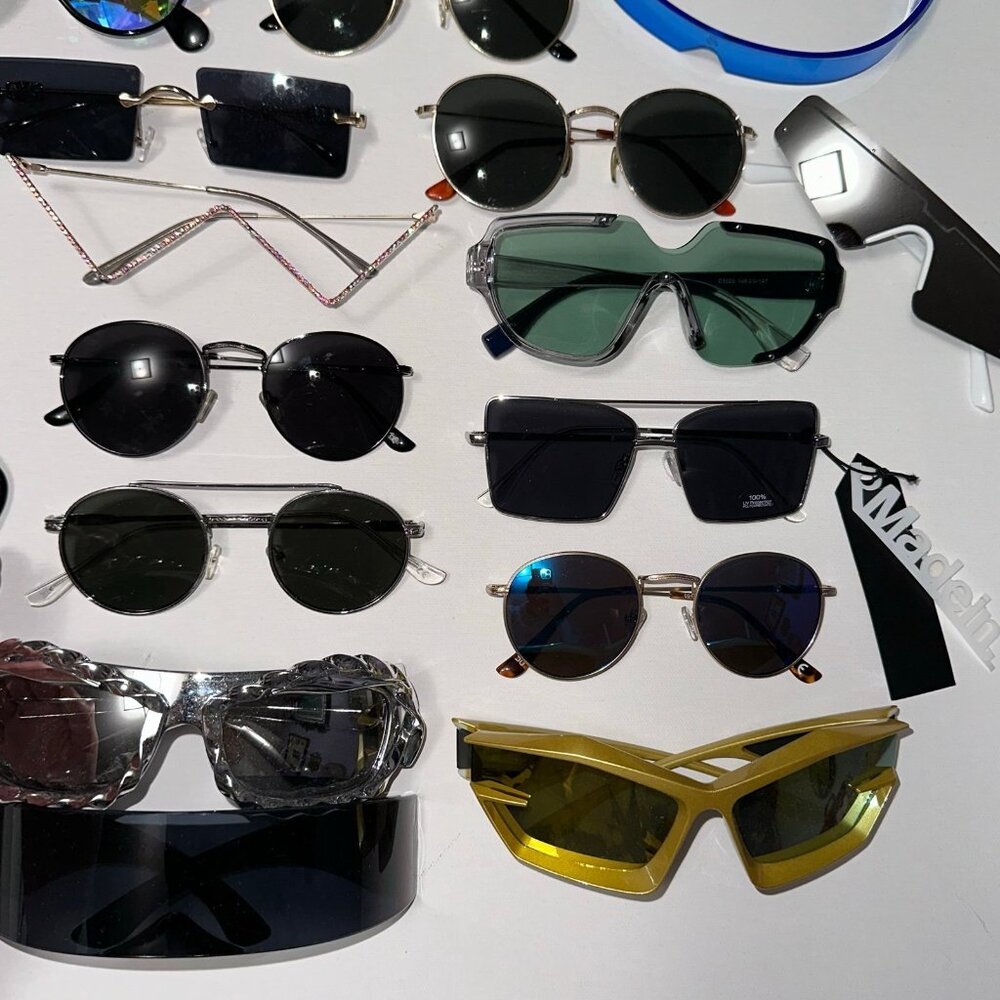 18 SUNGLASSES + 12 CASES - Picture 5 of 7